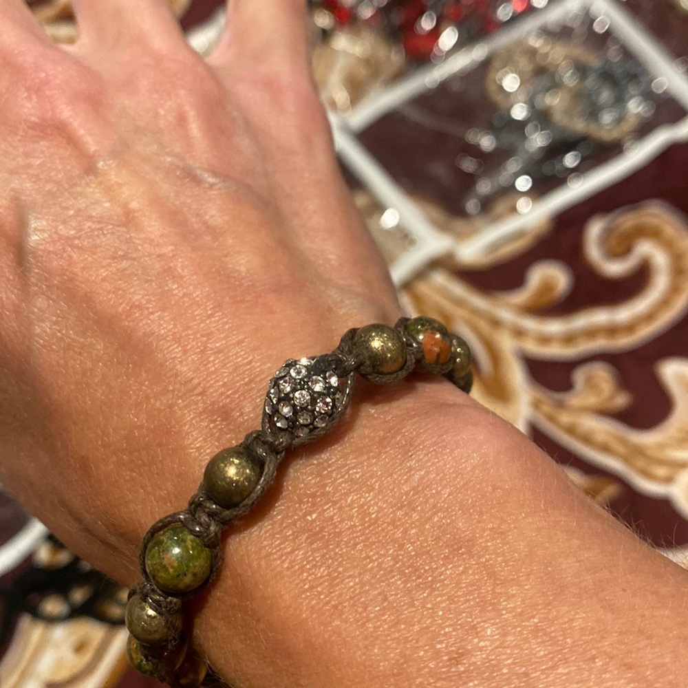 Beaded boho hippie bracelet